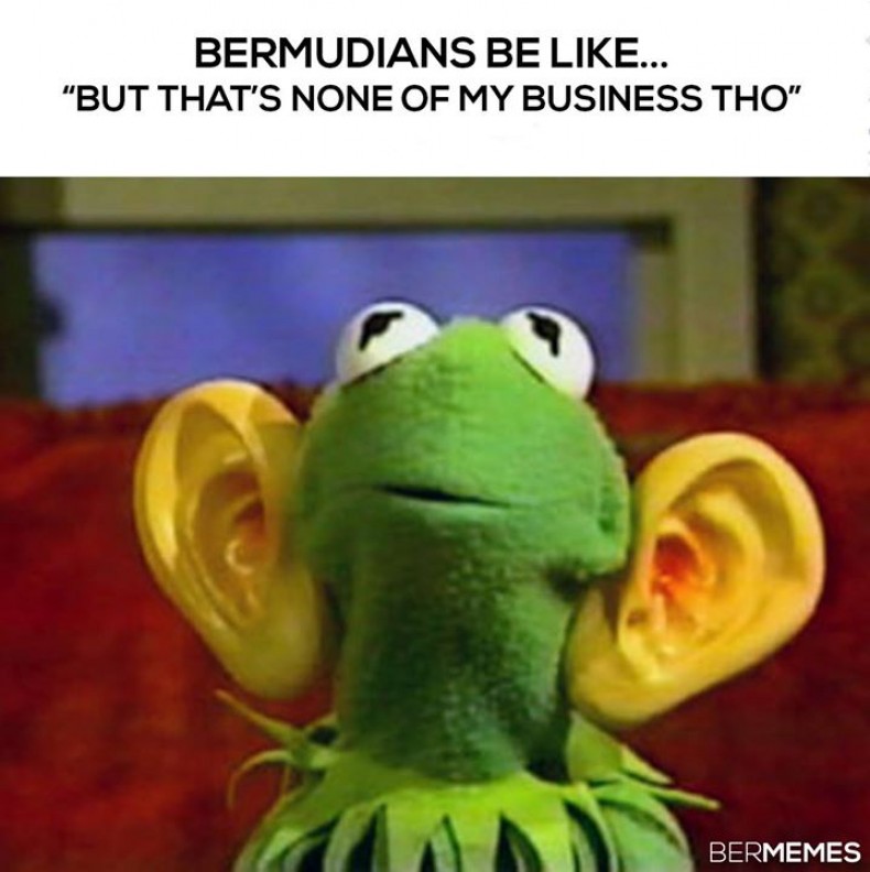 Bermudians love to Gossip 